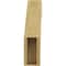 Ekena Millwork 5-inch W x 16-inch D x 22-inch H Monterey Rough Cedar Woodgrain TimberThane Knee Brace, Primed BRCUR05X16X22MONRCPR - alternate 5